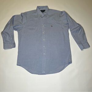 Ralph Lauren Sky Blue Men's Button Down Shirt 16-33